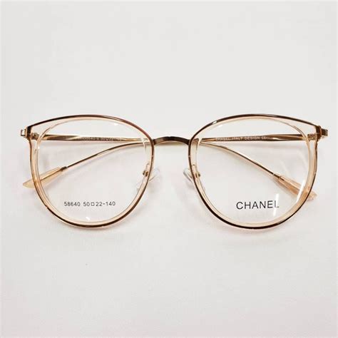 chanel gafas transparentes.